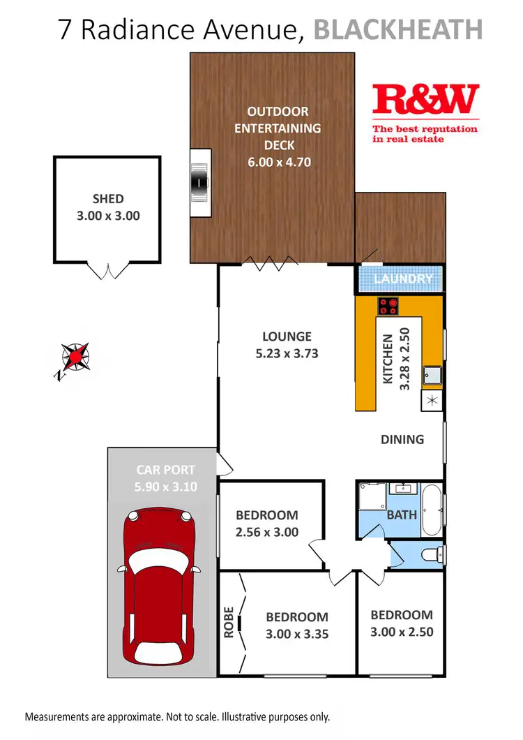 Floorplan of Homely house listing, 7 Radiance Avenue, Blackheath NSW 2785
