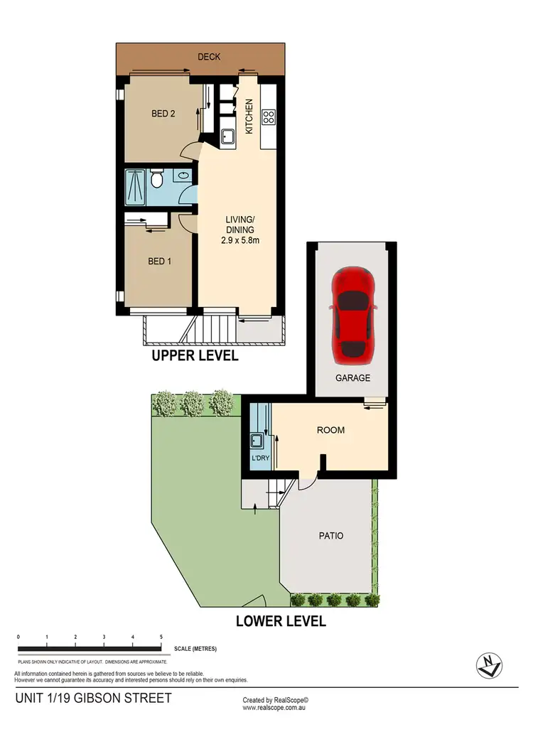 Floorplan of Homely unit listing, 19 Gibson Street, Annerley QLD 4103