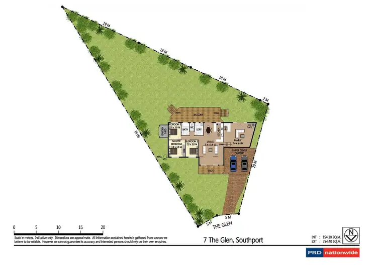 Floorplan of Homely house listing, 7 The Glen, Southport QLD 4215