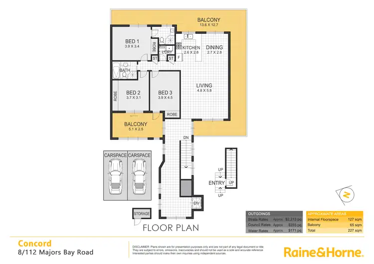 Floorplan of Homely apartment listing, 8/112 Majors Bay Road, Concord NSW 2137