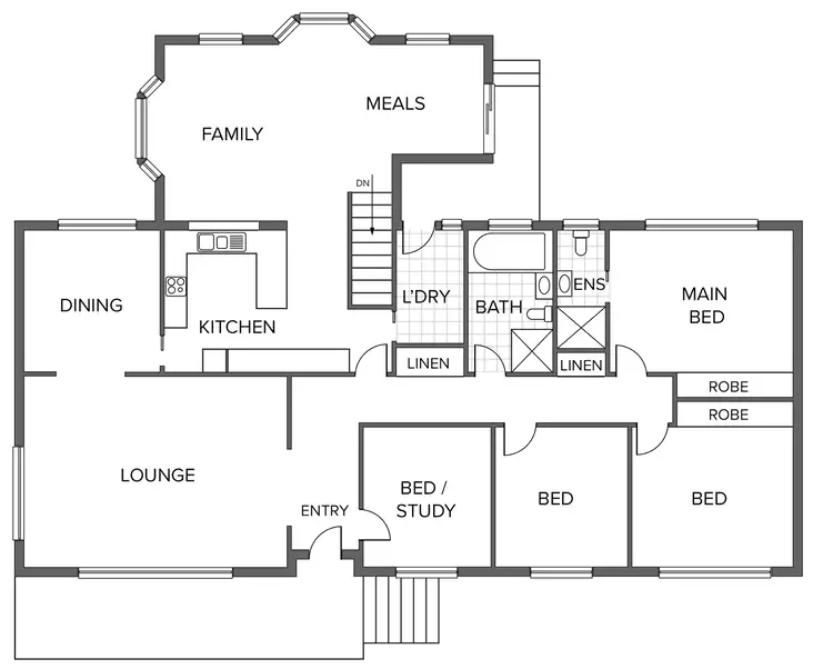 Floorplan of Homely house listing, 19 Pudney Street, Farrer ACT 2607
