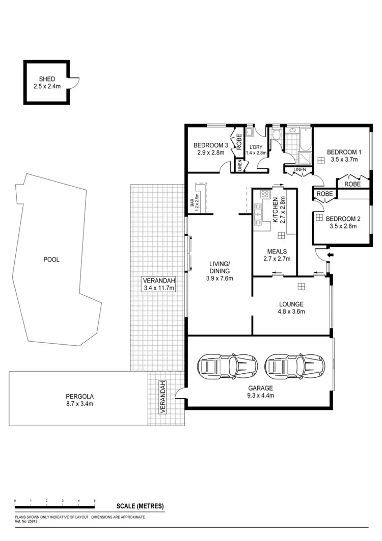 Floorplan of Homely house listing, 1507 Main North Road, Salisbury East SA 5109