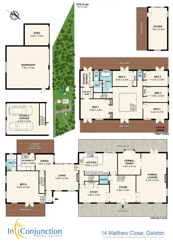 Floorplan of Homely house listing, 14 Matthew Close, Galston NSW 2159
