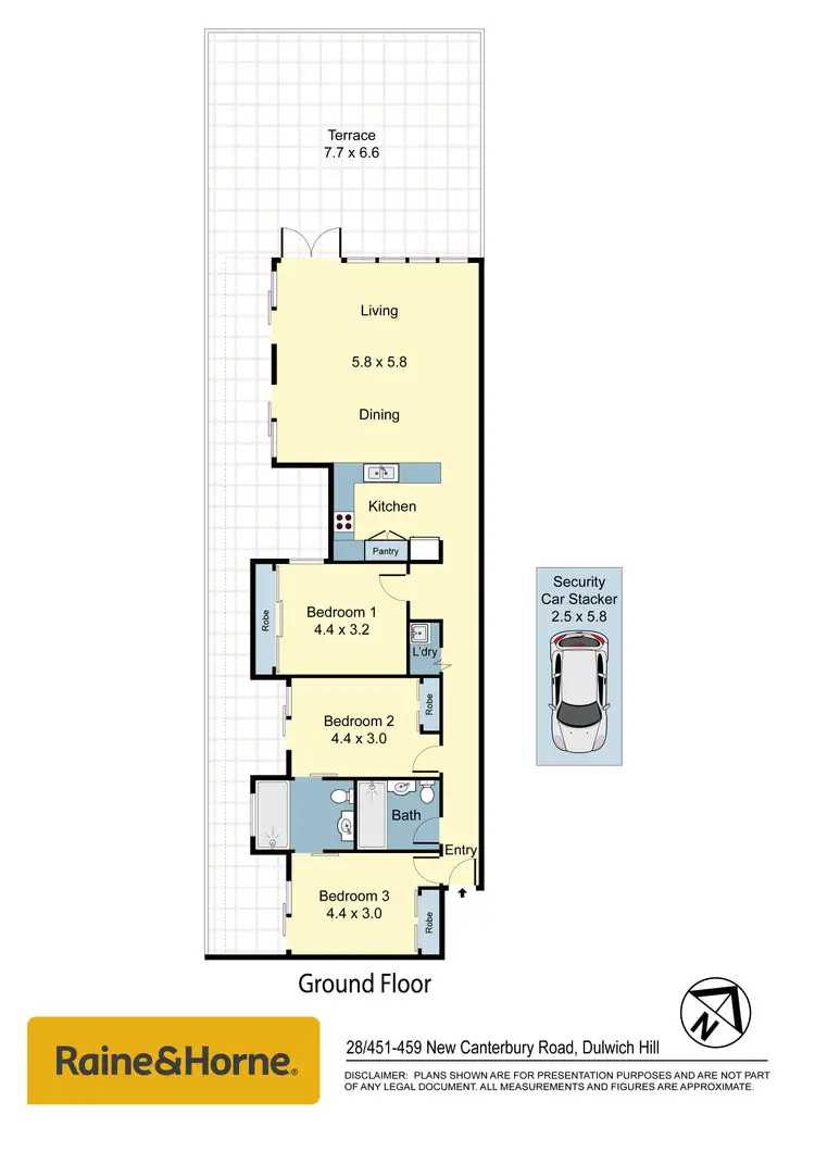 Floorplan of Homely apartment listing, 28/451-457 New Canterbury Road, Dulwich Hill NSW 2203