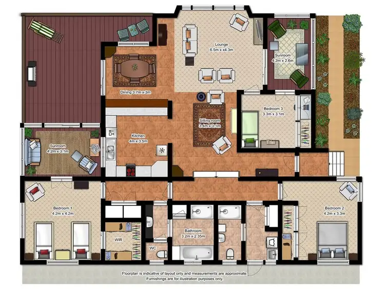 Floorplan of Homely house listing, 21 Meadows Place, Opossum Bay TAS 7023