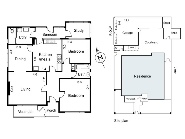 Floorplan of Homely house listing, 12 Spring Street East, Port Melbourne VIC 3207
