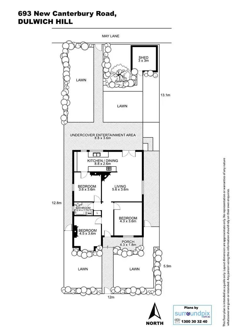 Floorplan of Homely house listing, 693 New Canterbury Road, Dulwich Hill NSW 2203
