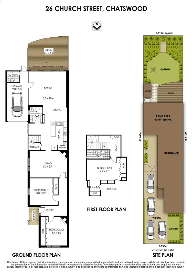 Floorplan of Homely house listing, 26 Church Street, Chatswood NSW 2067