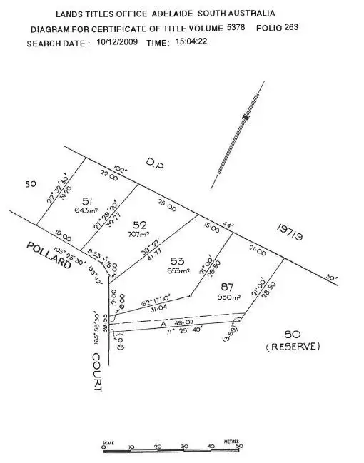 Floorplan of Homely land listing, Lot 52 (6) Pollard Court, Encounter Bay SA 5211