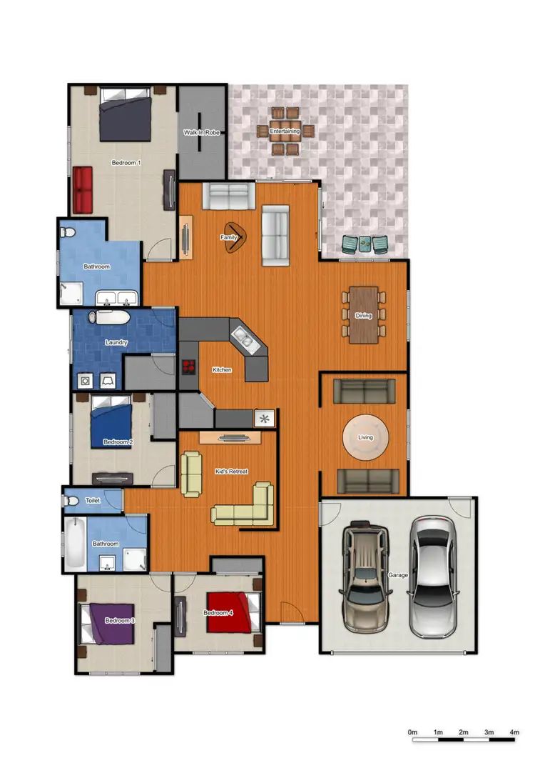 Floorplan of Homely house listing, Address available on request