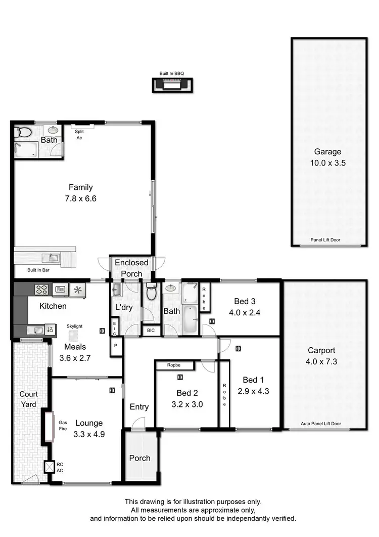 Floorplan of Homely house listing, 2 Carlo Street, Kidman Park SA 5025