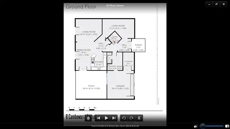 Floorplan of Homely house listing, 8 Cambewarra Ave, Thornton NSW 2322