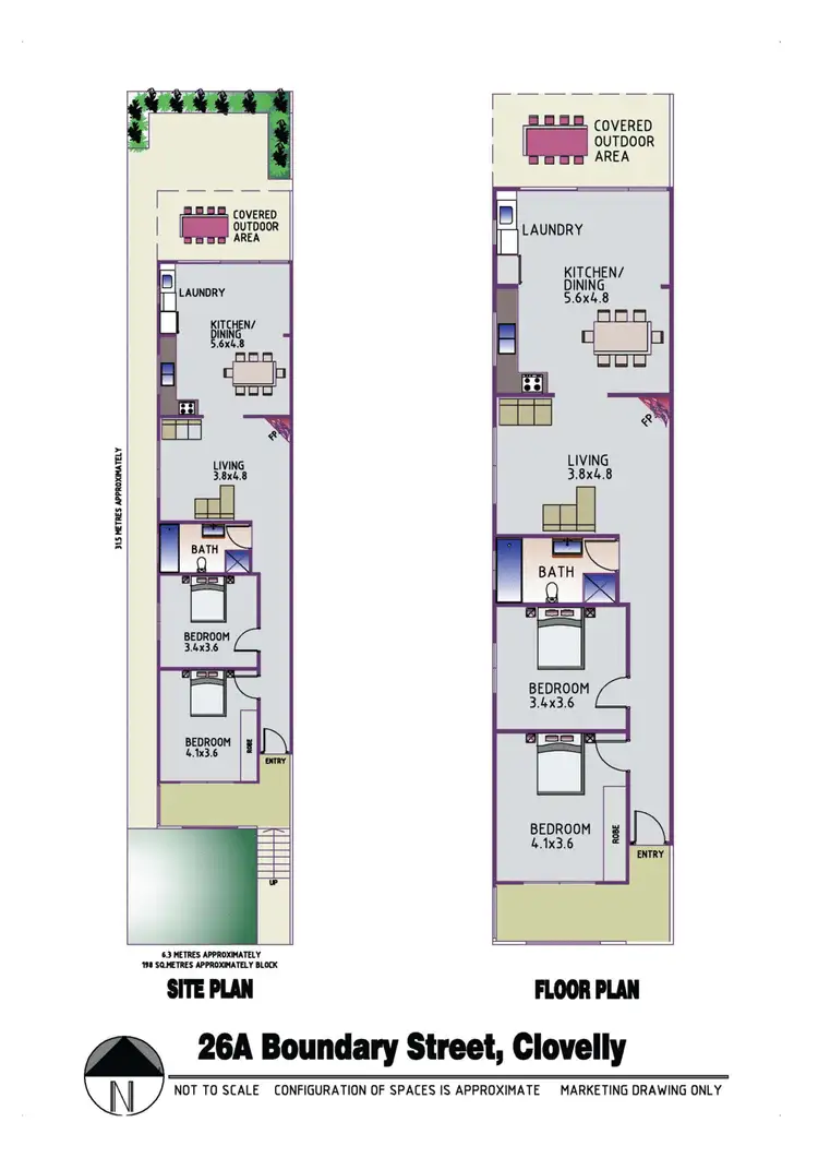 Floorplan of Homely house listing, 26a Boundary Street, Bronte NSW 2024