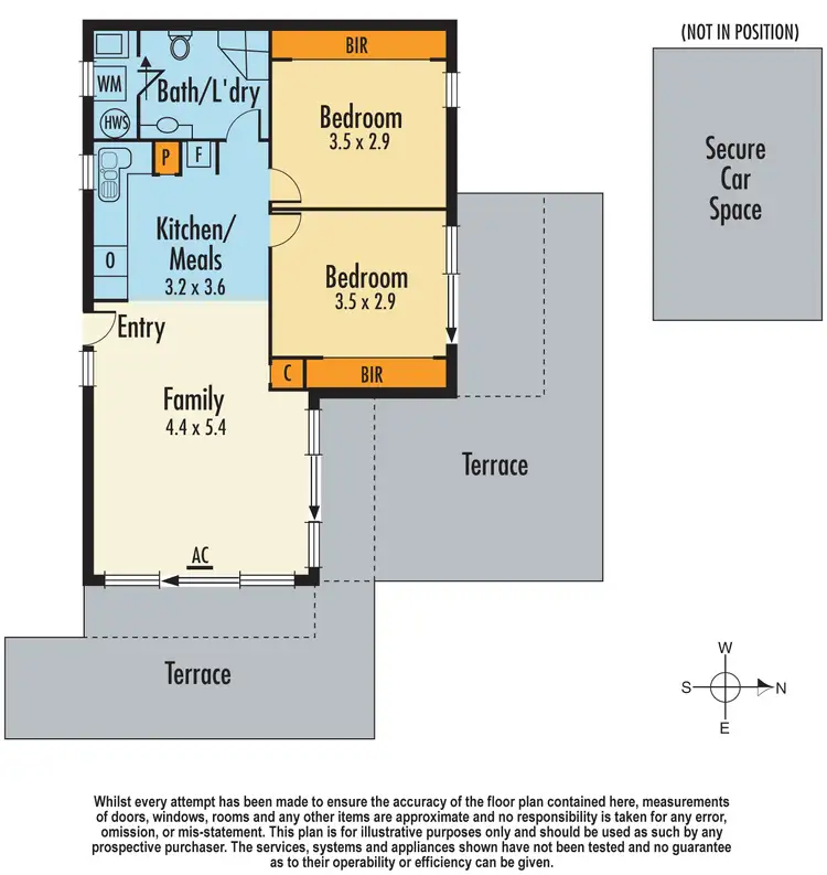 Floorplan of Homely apartment listing, 19/82-86 Atherton Road, Oakleigh VIC 3166