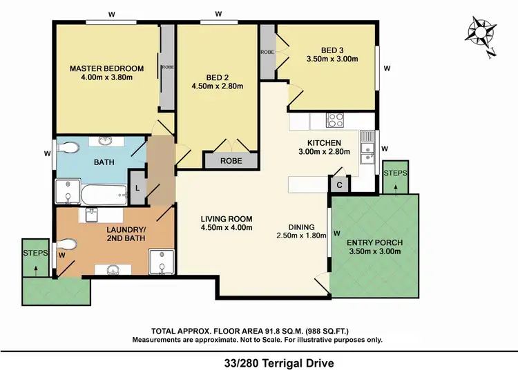 Floorplan of Homely unit listing, 33/280 Terrigal Drive, Terrigal NSW 2260