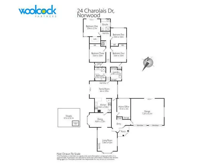 Floorplan of Homely house listing, 24 Charolais Drive, Norwood TAS 7250