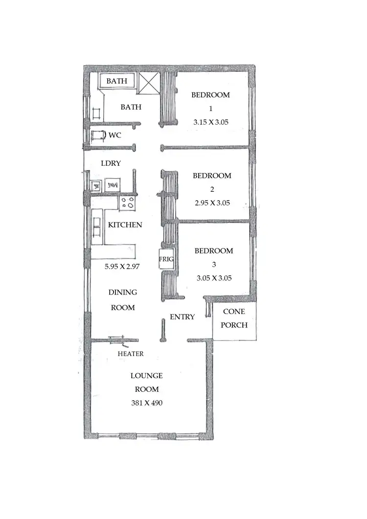 Floorplan of Homely house listing, 101 Patullos Road, Lara VIC 3212