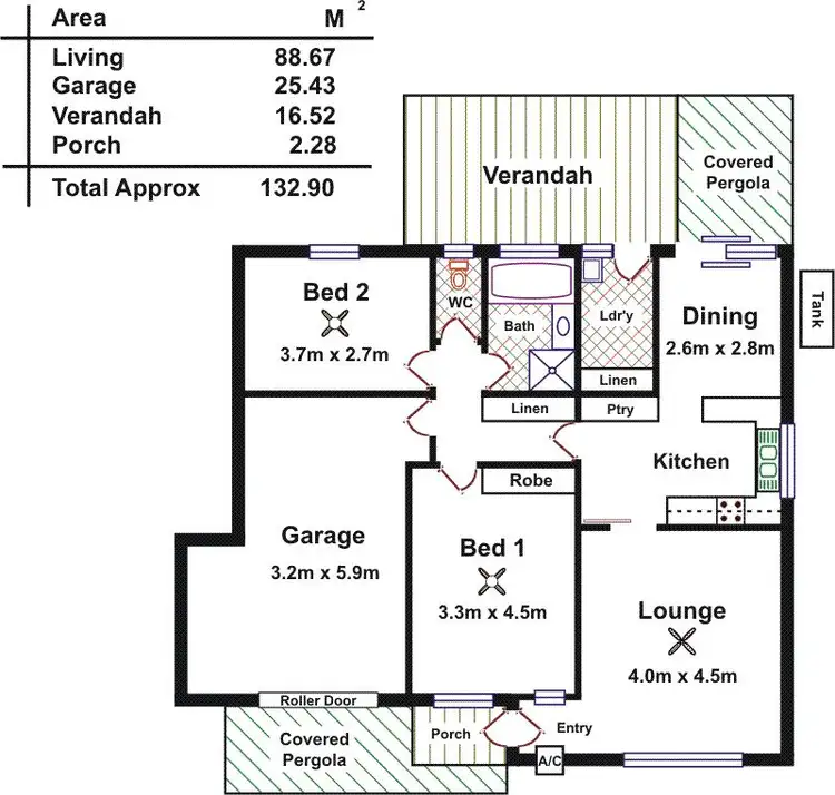 Floorplan of Homely house listing, 6/23 Holness Avenue, Gawler East SA 5118