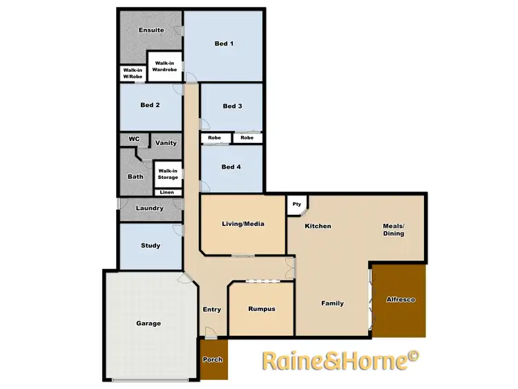 Floorplan of Homely house listing, 10 Chondelle Court, Dubbo NSW 2830