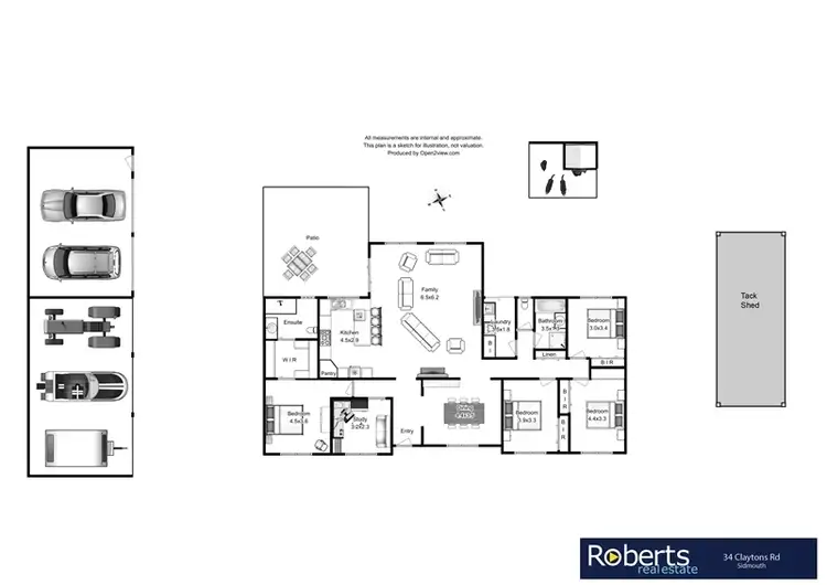 Floorplan of Homely house listing, 34 Laytons Road, Sidmouth TAS 7270