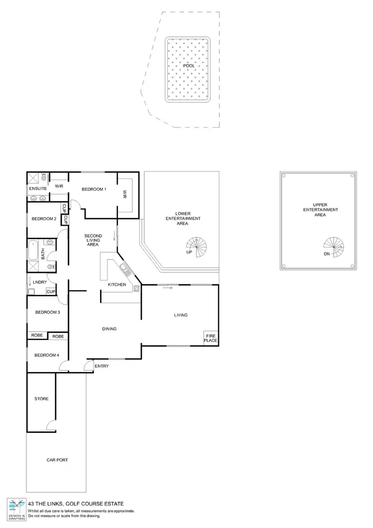 Floorplan of Homely house listing, 43 The Links, Alice Springs NT 870