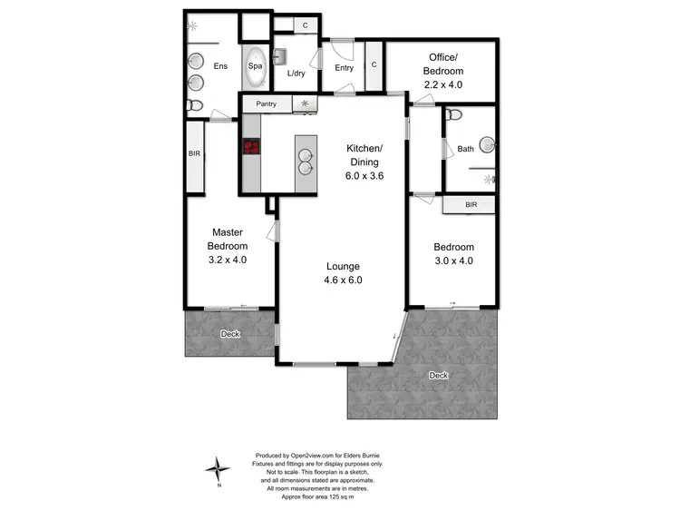 Floorplan of Homely unit listing, 8/5 North Terrace, Burnie TAS 7320