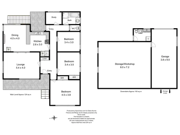 Floorplan of Homely house listing, 25 Payne Street, Hillcrest TAS 7320