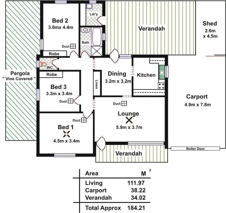 Floorplan of Homely house listing, 9 Winkle Street, Elizabeth Downs SA 5113
