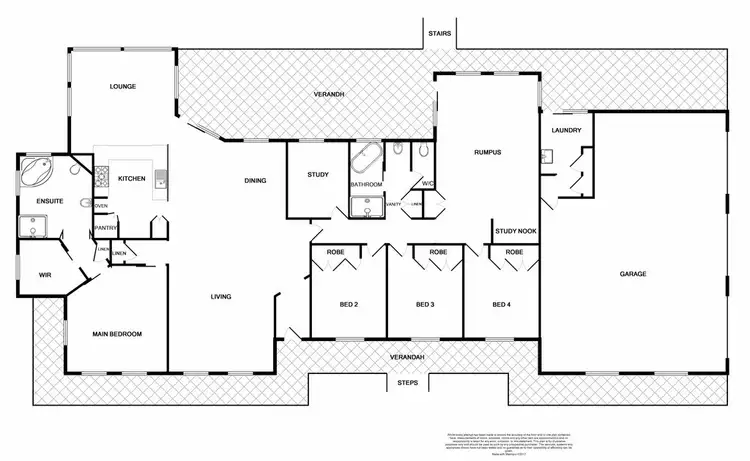 Floorplan of Homely house listing, 16 Carramar Close, Brandy Hill NSW 2324