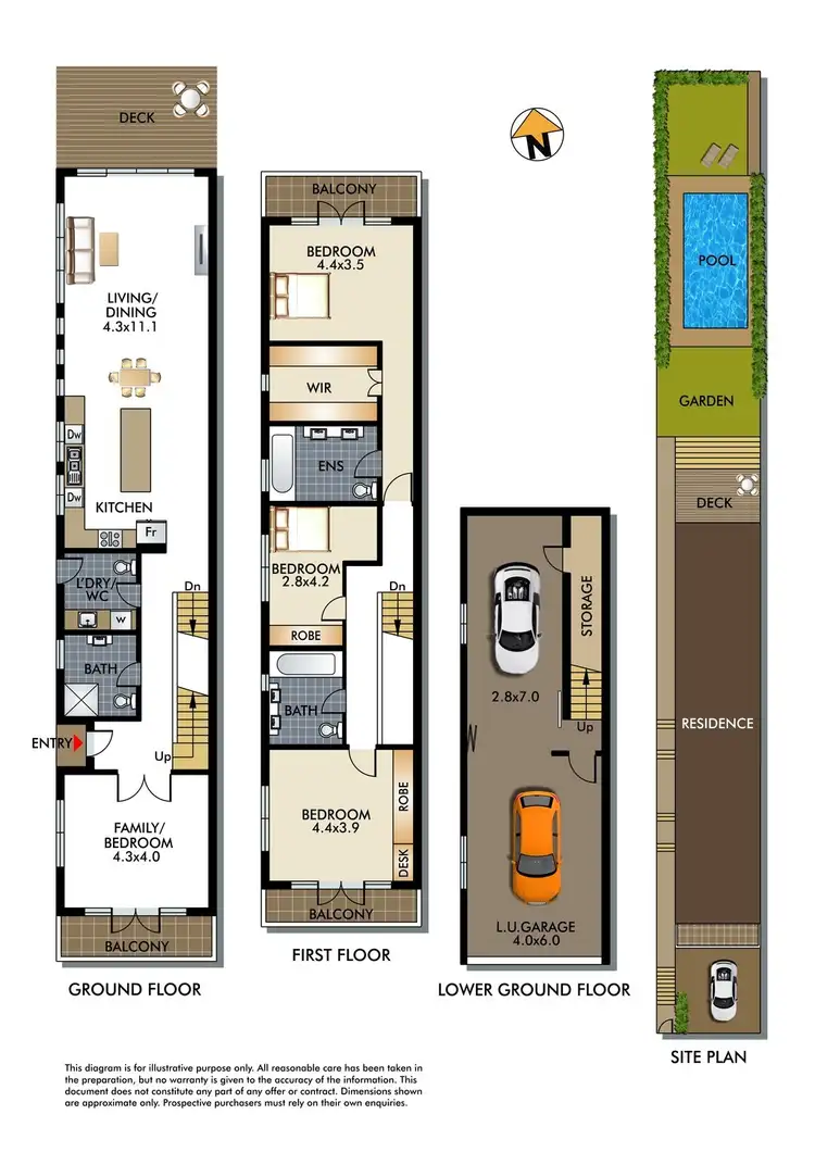 Floorplan of Homely house listing, 102 Clyde Street, North Bondi NSW 2026