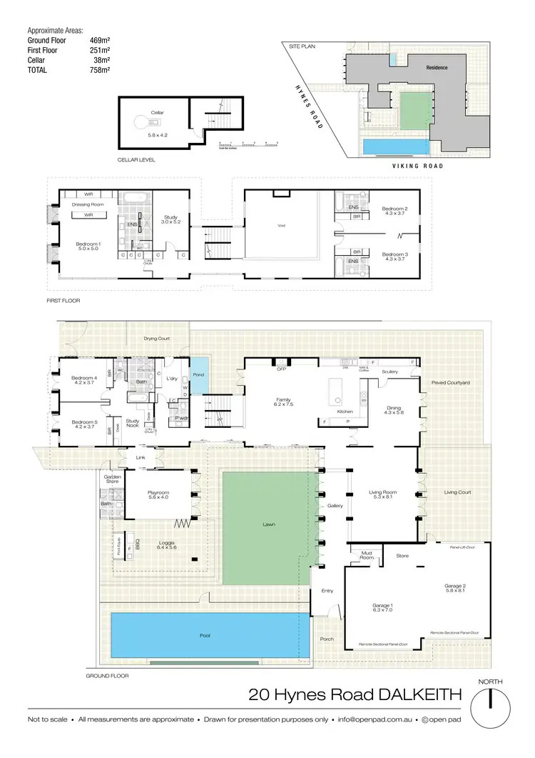 Floorplan of Homely house listing, 20 HYNES ROAD, Dalkeith WA 6009
