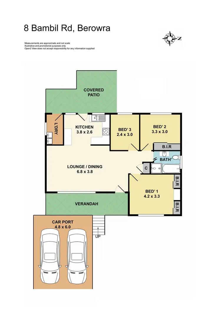 Floorplan of Homely house listing, 8 Bambil Road, Berowra NSW 2081
