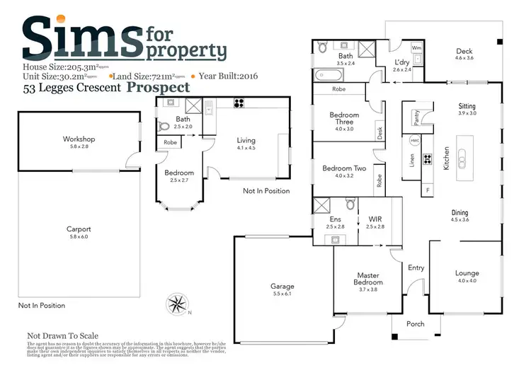 Floorplan of Homely house listing, 53 Legges Crescent, Prospect TAS 7250