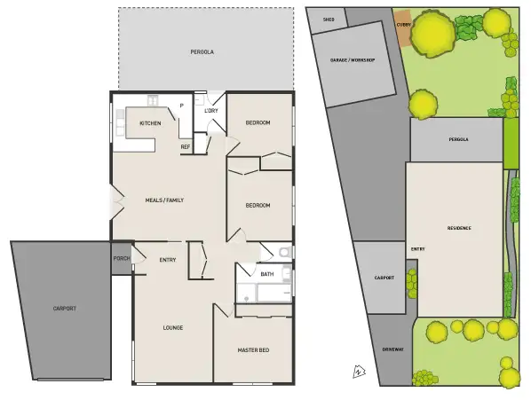 Floorplan of Homely house listing, 12 Stanton Place, Mill Park VIC 3082