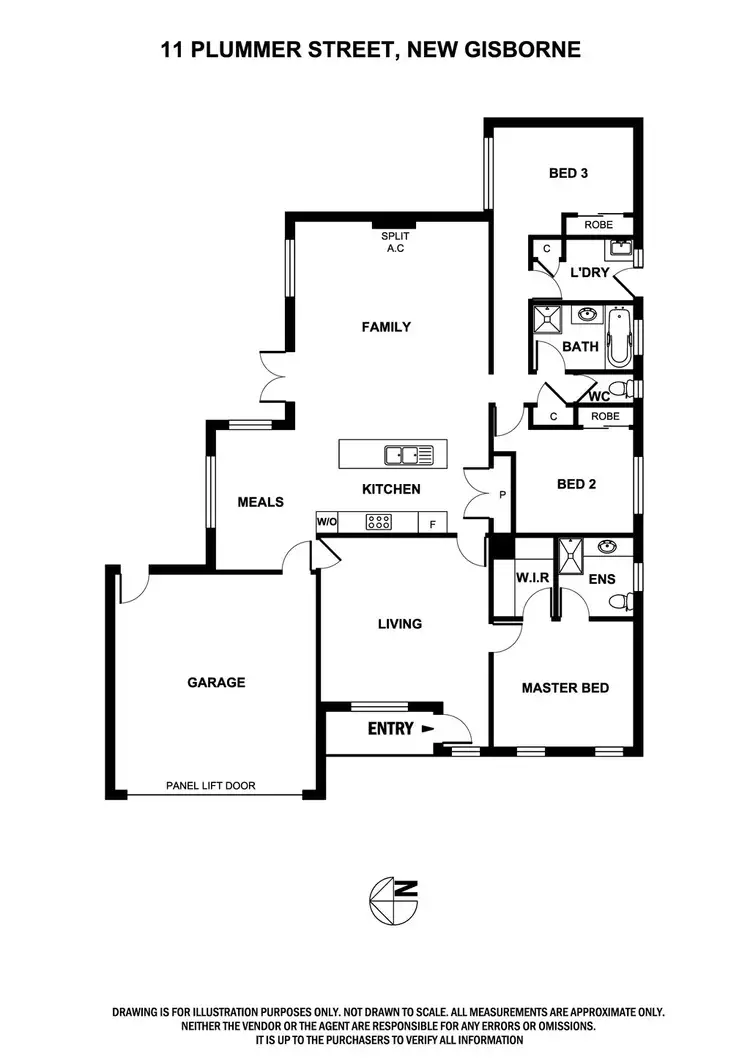 Floorplan of Homely house listing, 11 Plummer Street, New Gisborne VIC 3438