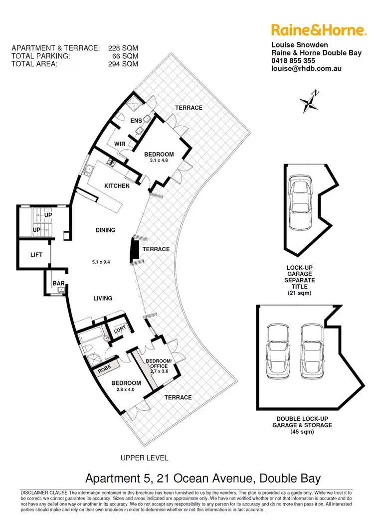 Floorplan of Homely apartment listing, 5/21 Ocean Avenue, Double Bay NSW 2028