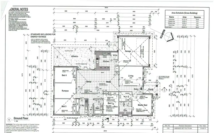 Floorplan of Homely house listing, 21 Dempster Place, Wodonga VIC 3690