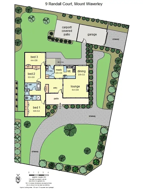 Floorplan of Homely house listing, 9 Randall Court, Mount Waverley VIC 3149