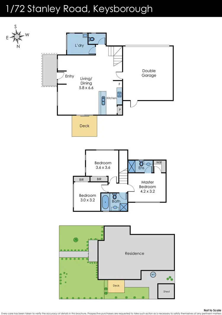 Floorplan of Homely house listing, 1/72 Stanley Road, Keysborough VIC 3173