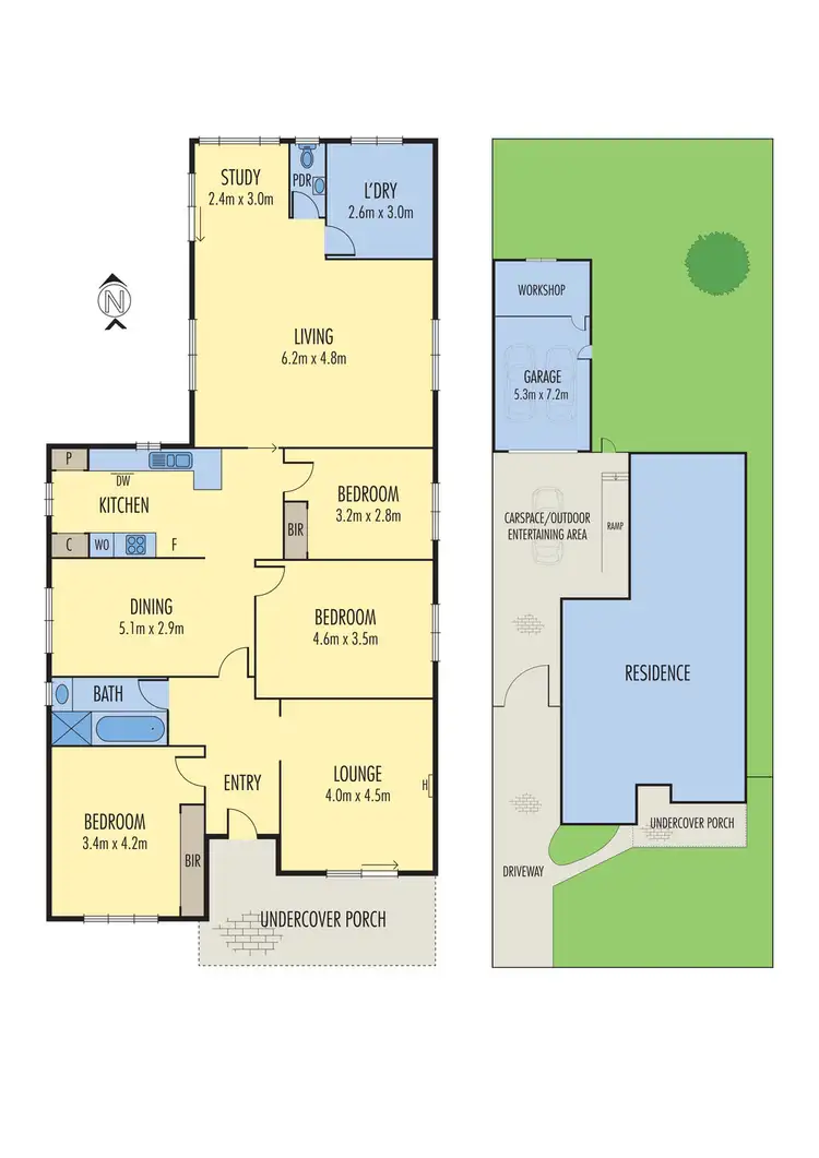 Floorplan of Homely house listing, 13 Linnet Street, Altona VIC 3018
