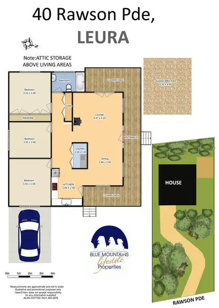 Floorplan of Homely house listing, 40 Rawson Parade, Leura NSW 2780
