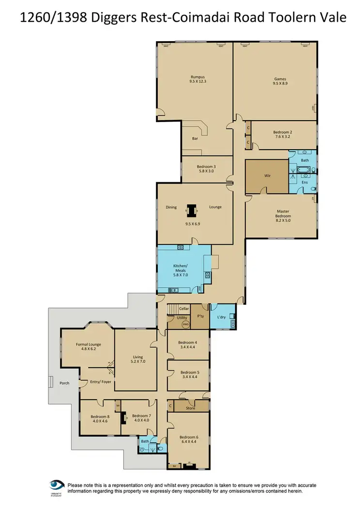 Floorplan of Homely house listing, 1260-1398 Diggers Rest-Coimadai Road, Toolern Vale VIC 3337