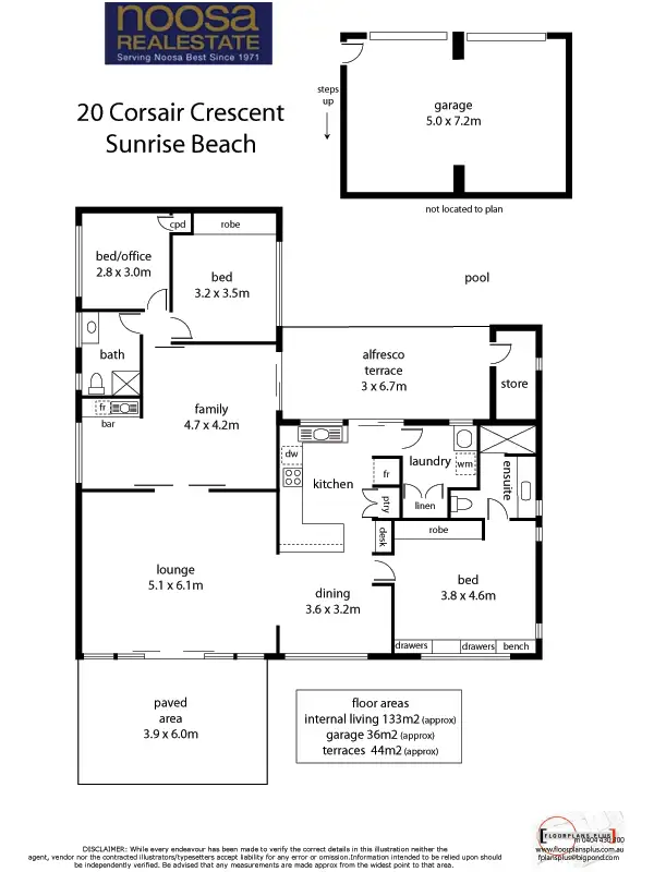 Floorplan of Homely house listing, 20 Corsair Crescent, Sunrise Beach QLD 4567