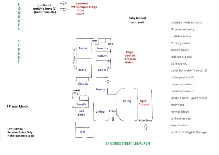 Floorplan of Homely house listing, 34 Curtis Street, Lesmurdie WA 6076