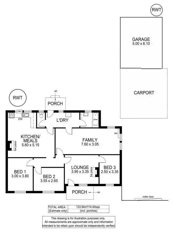 Floorplan of Homely house listing, 16 Church Crescent, Marion SA 5043
