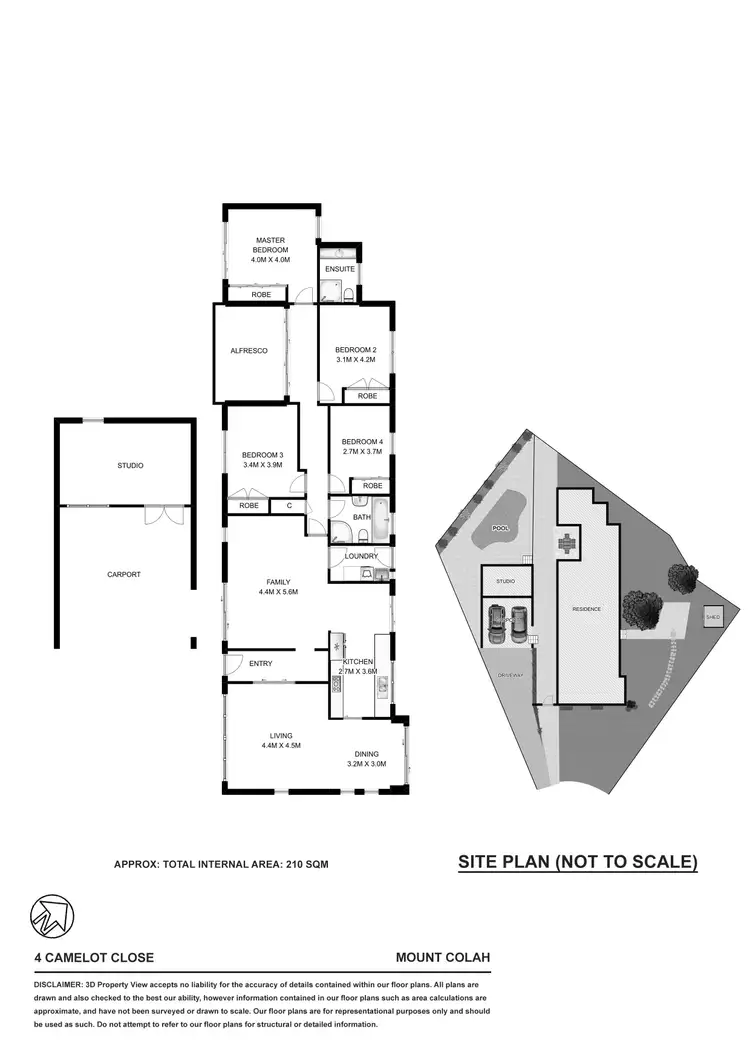 Floorplan of Homely house listing, 4 Camelot Close, Mount Colah NSW 2079