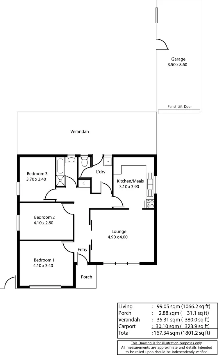 Floorplan of Homely house listing, 2 Fourth Avenue, Klemzig SA 5087