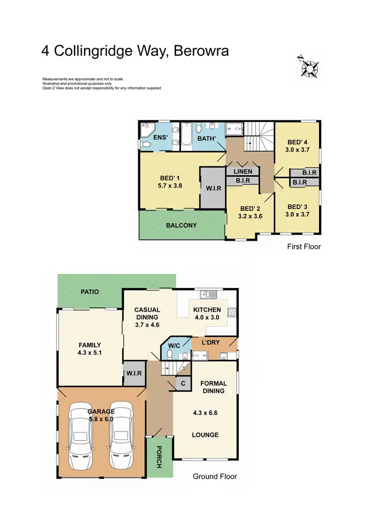 Floorplan of Homely house listing, 4 Collingridge Way, Berowra NSW 2081