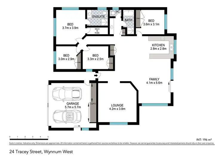 Floorplan of Homely house listing, 24 Tracey Street, Wynnum West QLD 4178