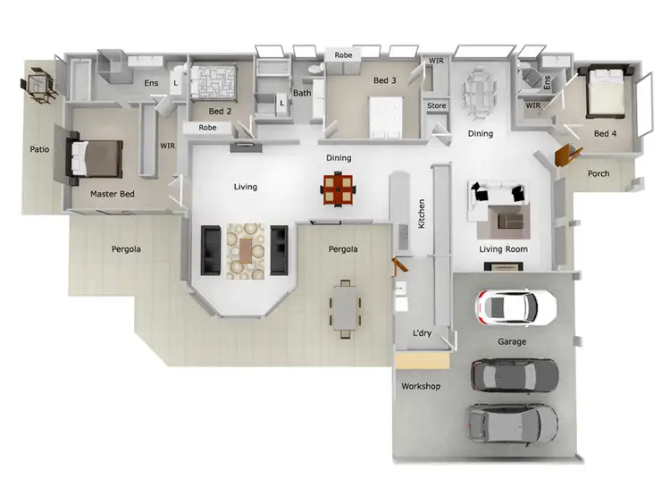 Floorplan of Homely house listing, 12 Wilton Dr, East Maitland NSW 2323